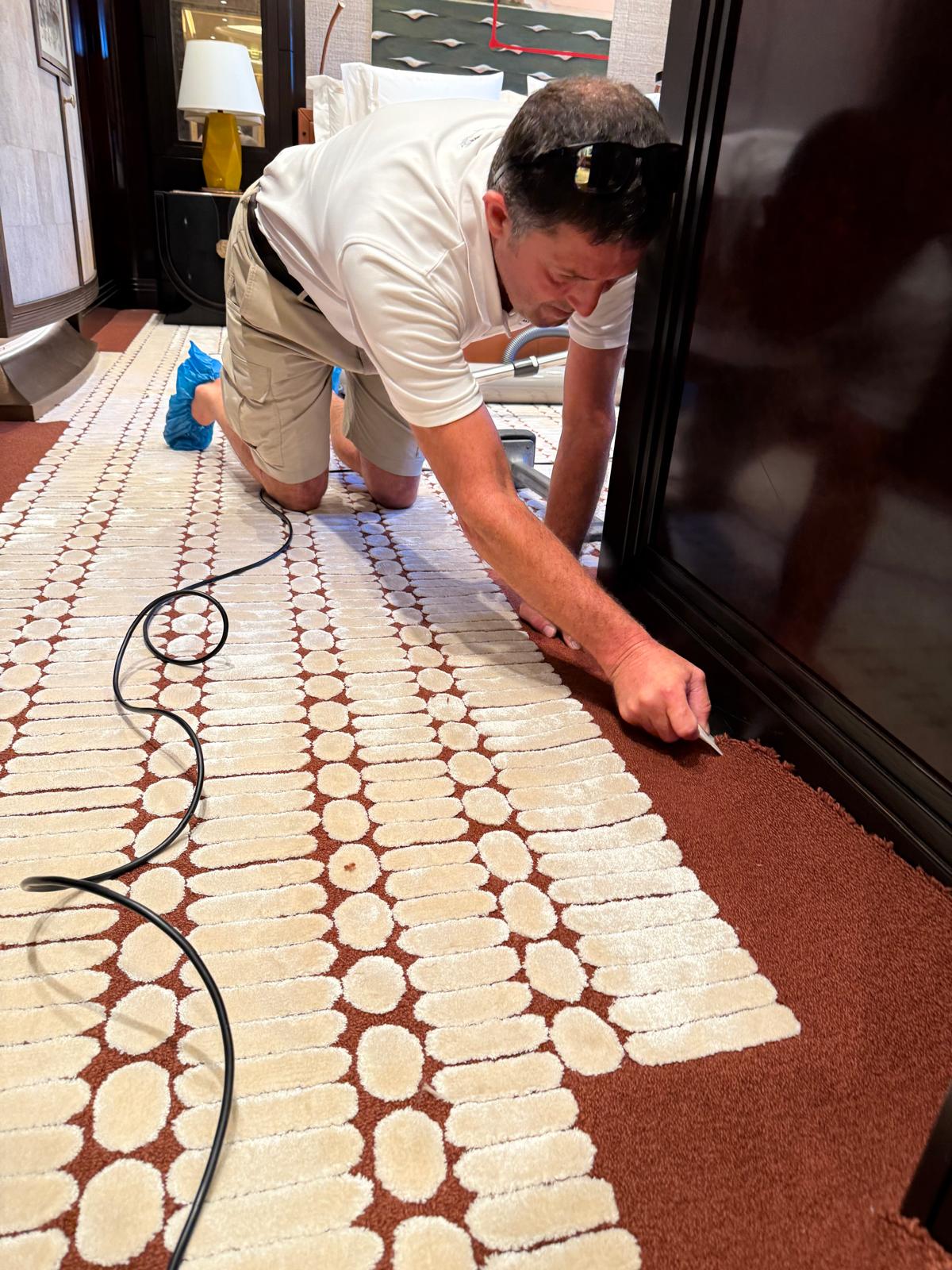 spécialistes de l&#039;installation de moquettes pour yachts de luxe